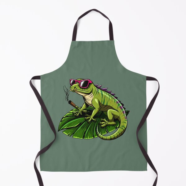 Item preview, Chill Lizard Puffing on a Cigar designed and sold by NiRia Spot.