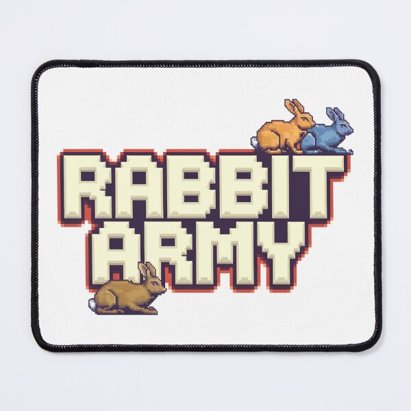 Item preview, Rabbit Army: Hopping Commandos designed and sold by 8bitdecalworld.