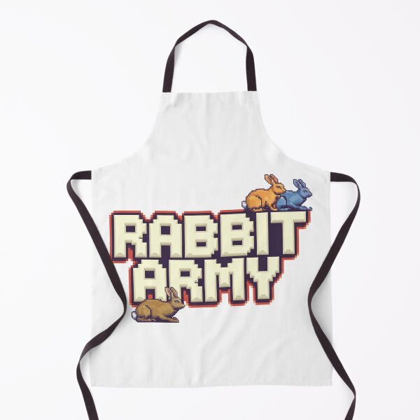 Item preview, Rabbit Army: Hopping Commandos designed and sold by 8bitdecalworld.