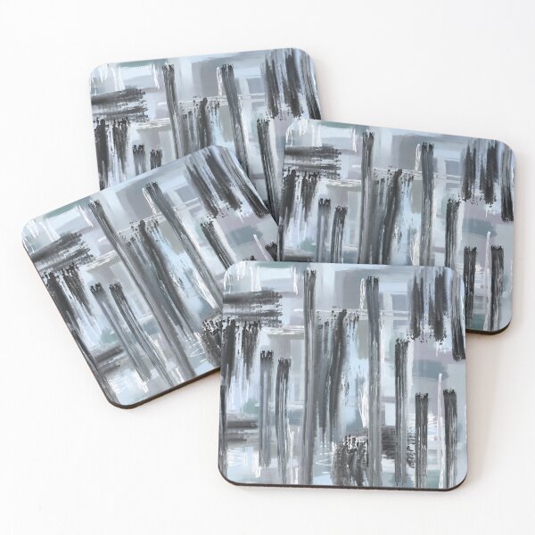 Item preview, Greyish Blue Texture and Line Study designed and sold by Tim McGuire Fine Art.