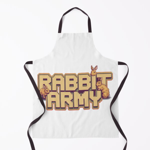 Item preview, Rabbit Army: Hopping Commandos designed and sold by 8bitdecalworld.