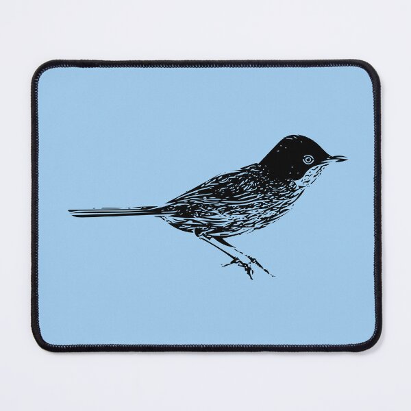 Item preview, Sardinian Warbler Black Design designed and sold by designsasstultd.