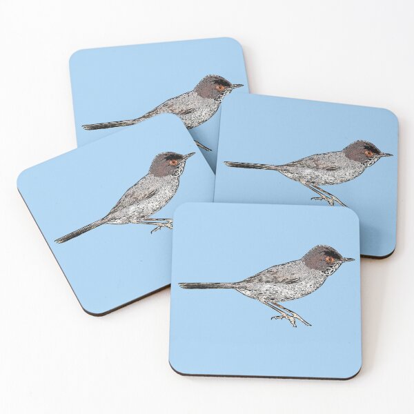 Item preview, Sardinian Warbler Black Alternate Design  designed and sold by designsasstultd.
