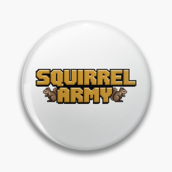 Item preview, Squirrel Army: Nutty Warriors designed and sold by 8bitdecalworld.