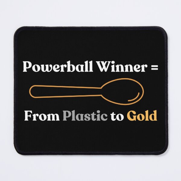 Item preview, Powerball Winner = From Plastic to Gold designed and sold by Pix80Studio.