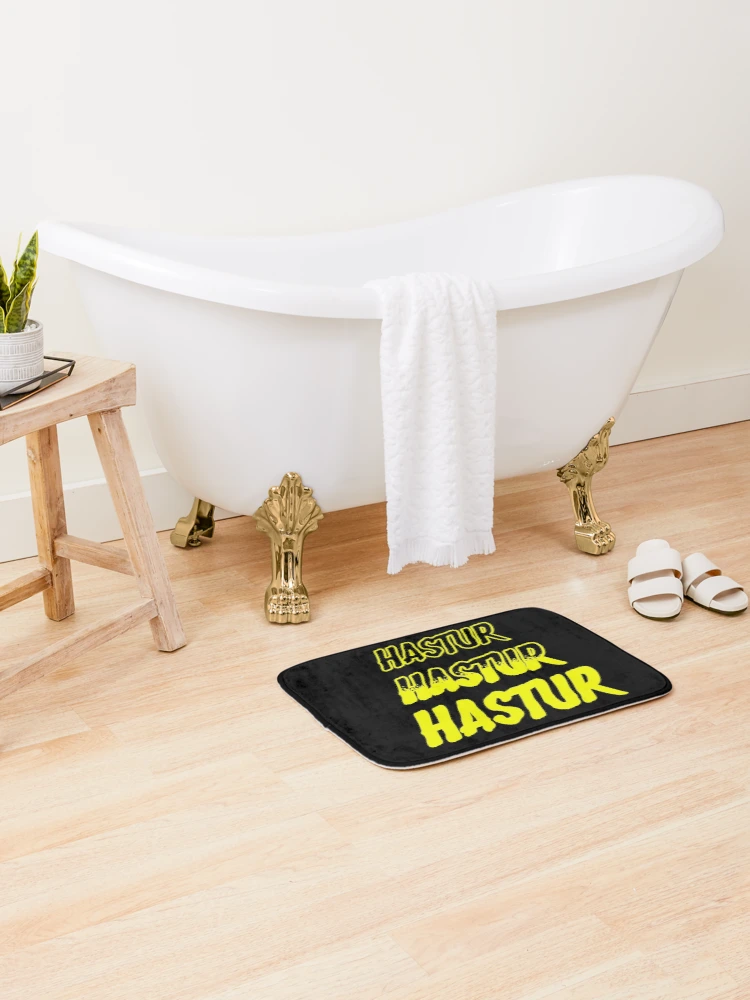 Thumbnail 2 of 6, Bath Mat, Hastur (PlusTwo) designed and sold by SparklefilthStudios.
