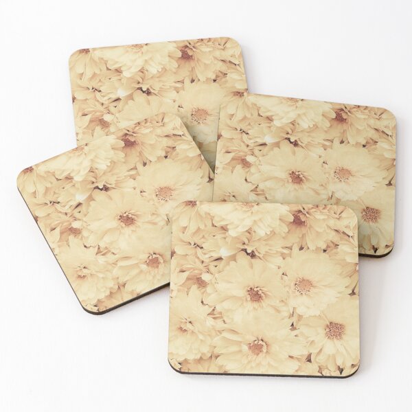 Item preview, Sepia-Tinted Rustic White Flowers designed and sold by CountyKent.