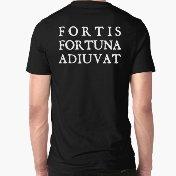 FORTIS FORTUNA ADIUVAT Slim Fit T-Shirt