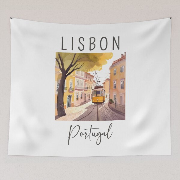 Item preview, A Watercolor Design of Lisbon - Portugal  designed and sold by Sketch-Shack.