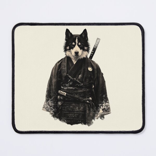 Item preview, Samurai Dog - Vintage Japanese Warrior Design designed and sold by pixal-shop.