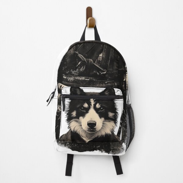 Item preview, Samurai Dog - Vintage Japanese Warrior Design designed and sold by pixal-shop.