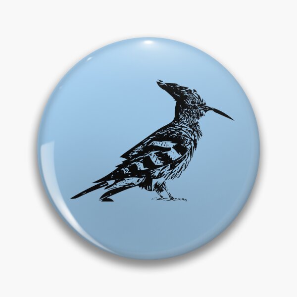 Item preview, Eurasian Hoopoe Black Design  designed and sold by designsasstultd.