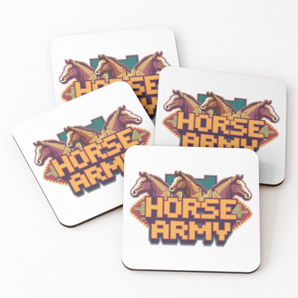 Item preview, Horse Army: Galloping Commanders designed and sold by 8bitdecalworld.