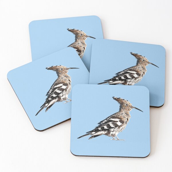 Item preview, Eurasian Hoopoe White Alternate Design  designed and sold by designsasstultd.