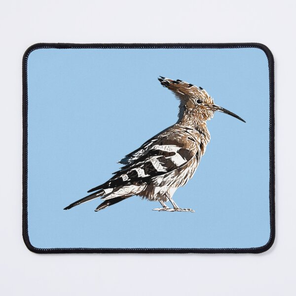 Item preview, Eurasian Hoopoe White Alternate Design  designed and sold by designsasstultd.