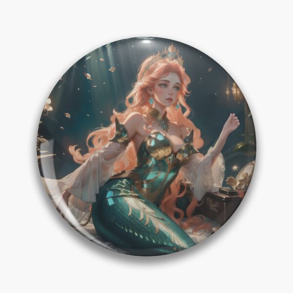 Item preview, Enchanted Creatures: Lake Mermaid's Treasure Trove designed and sold by femme-fantasy.