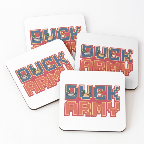 Item preview, Duck Army: Feathered Fighters designed and sold by 8bitdecalworld.