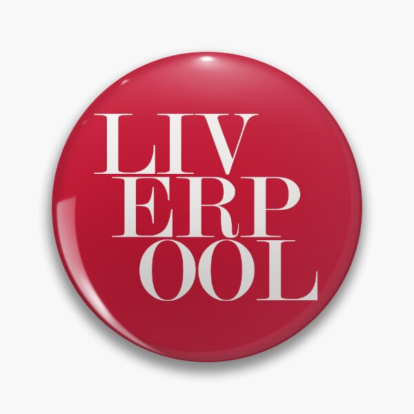 Item preview, Liverpool UK City Typography Minimalist Patriotic Travel Souvenir designed and sold by kakarikihill.