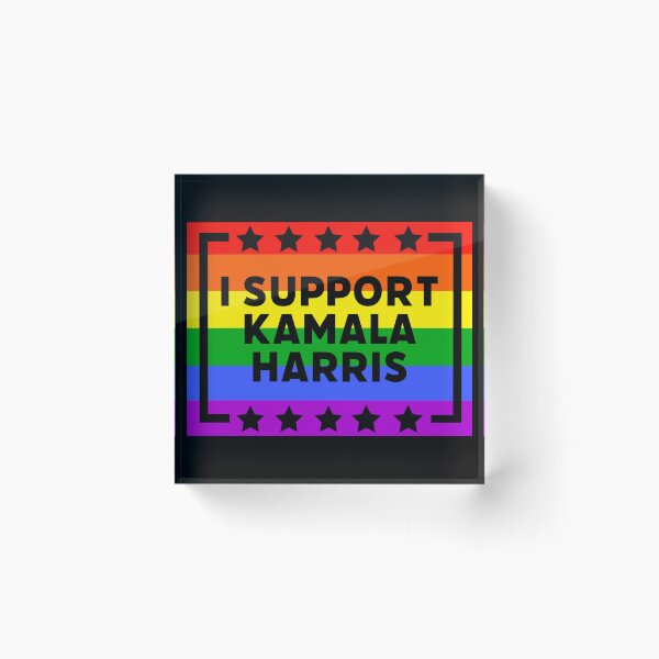Item preview, I support Kamala Harris  designed and sold by Rachel the Artist .