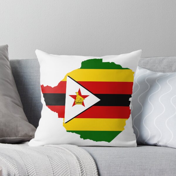Item preview, Zimbabwe Flag country map designed and sold by ashleyhudson.