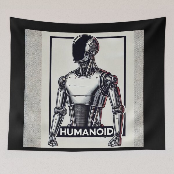 Item preview, tesla bot designed and sold by TEEJAMBOREE.
