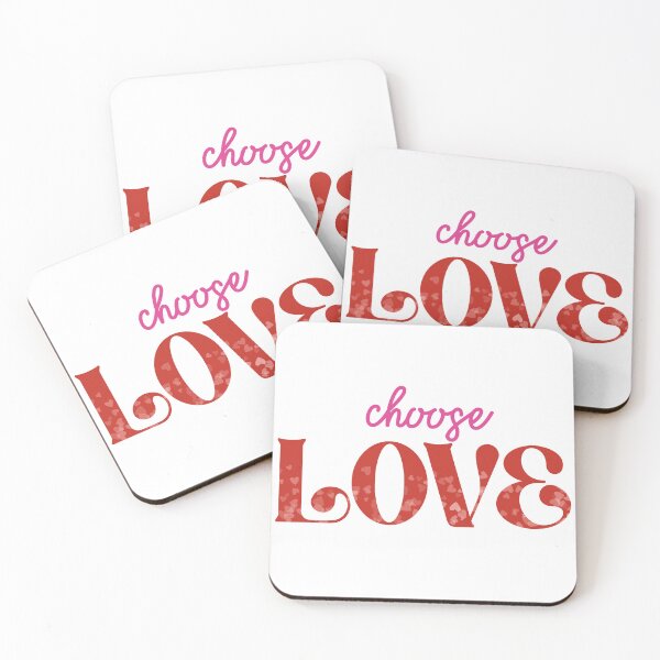 Item preview, Choose Love | Love | Pink & Red | Hearts designed and sold by PrintEveryday.