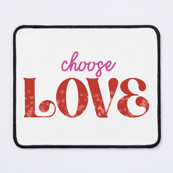 Item preview, Choose Love | Love | Pink & Red | Hearts designed and sold by PrintEveryday.