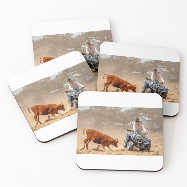 Item preview, Campdrafting on an iron horse designed and sold by sandraanderson.