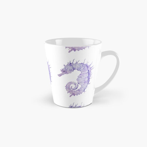 Artikel-Vorschau von Aquarell eines violetten Seepferdchens, designt und verkauft von LauraBedard.