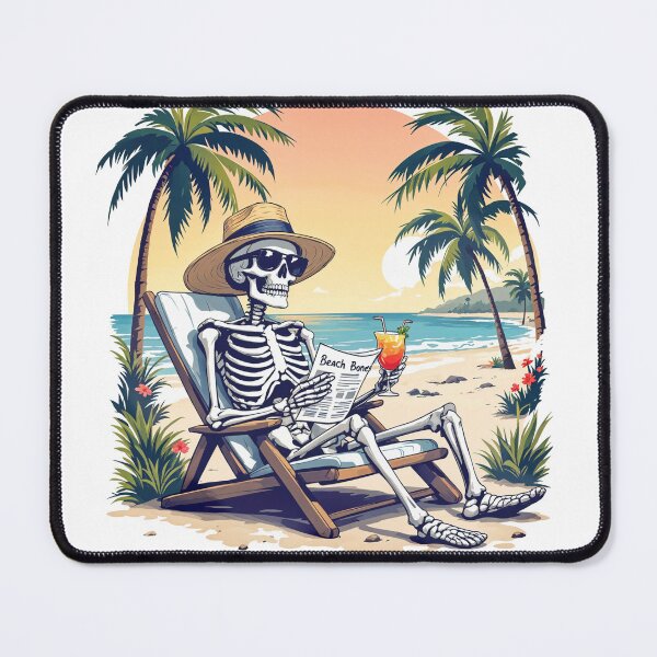 Item preview, Beach Bones: Vintage Skeleton Vibes designed and sold by urbsrepublic.