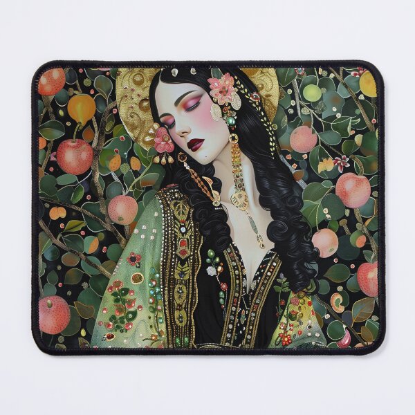 Item preview, Roman Goddess Pomona Surreal Nature Art designed and sold by All Souls Dream.