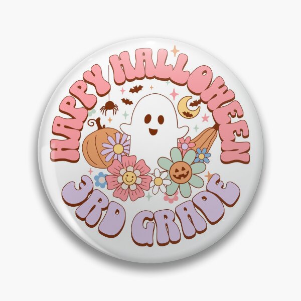 Item preview, Happy Halloween 3rd Grade | Halloween School designed and sold by NuttySqueaky.