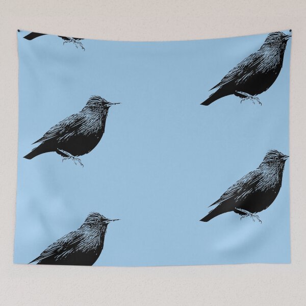 Item preview, Spotless Starling Black Design  designed and sold by designsasstultd.