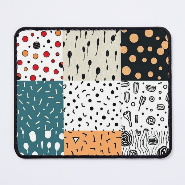 Item preview, Abstract Hand-Drawn Pattern Collection – Organic Shapes and Artistic Designs designed and sold by hjian8219.