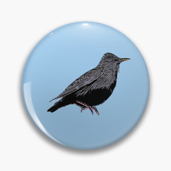 Item preview, Spotless Starling Black Alternate Design  designed and sold by designsasstultd.