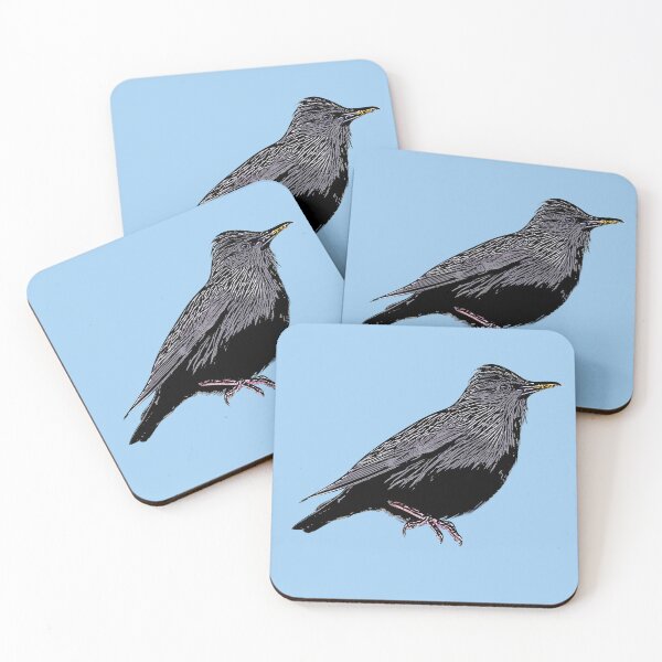 Item preview, Spotless Starling Black Alternate Design  designed and sold by designsasstultd.