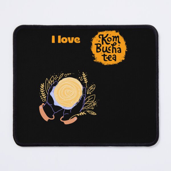 Item preview, I love Kombucha tea fit lifestyle designed and sold by MegiSmile.