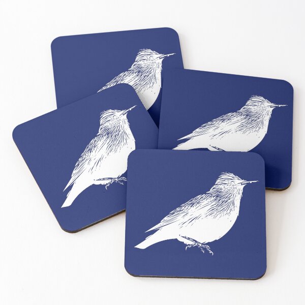 Item preview, Spotless Starling White Design  designed and sold by designsasstultd.