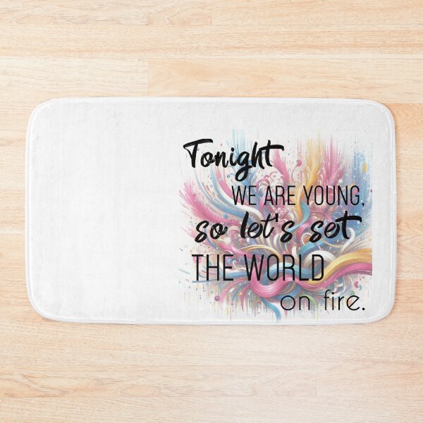 Item preview, Tonight we are young designed and sold by Lizandra89.
