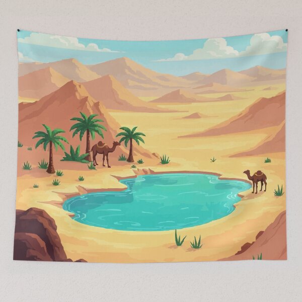 Item preview, Pixel Desert A Canvas of Sand designed and sold by NaturePixel.