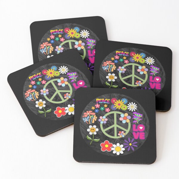 Item preview, Retro Hippie Peace designed and sold by LiaIsabellaArt.