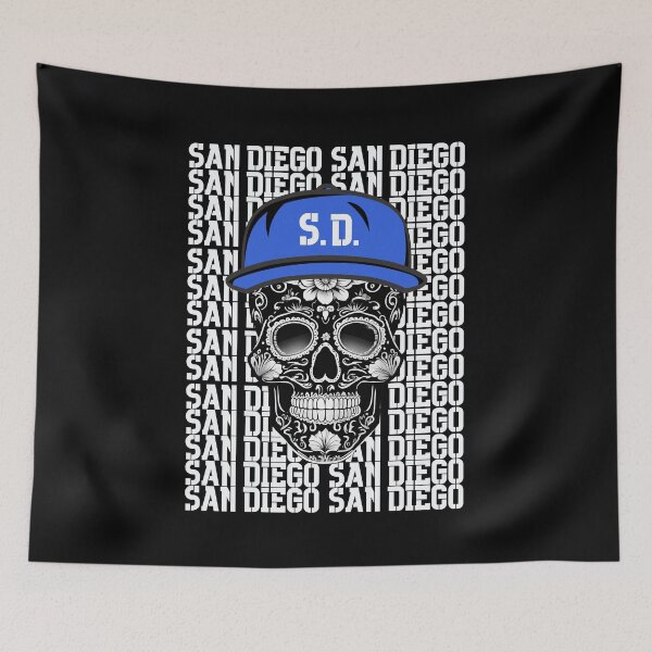 Item preview, San Diego Sugar Skull designed and sold by SD-LA-AND-U.