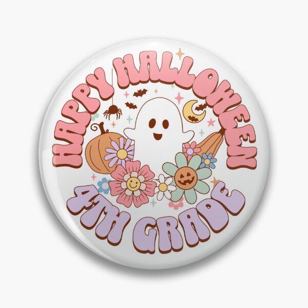 Item preview, Happy Halloween 4th Grade | Halloween School designed and sold by NuttySqueaky.