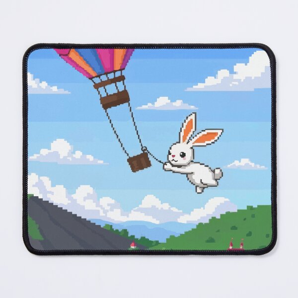 Item preview, Pixel Rabbit’s Balloon Ride designed and sold by NaturePixel.