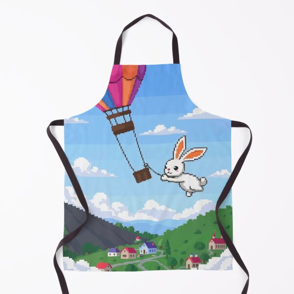 Item preview, Pixel Rabbit’s Balloon Ride designed and sold by NaturePixel.