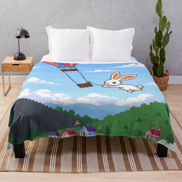 Item preview, Pixel Rabbit’s Balloon Ride designed and sold by NaturePixel.