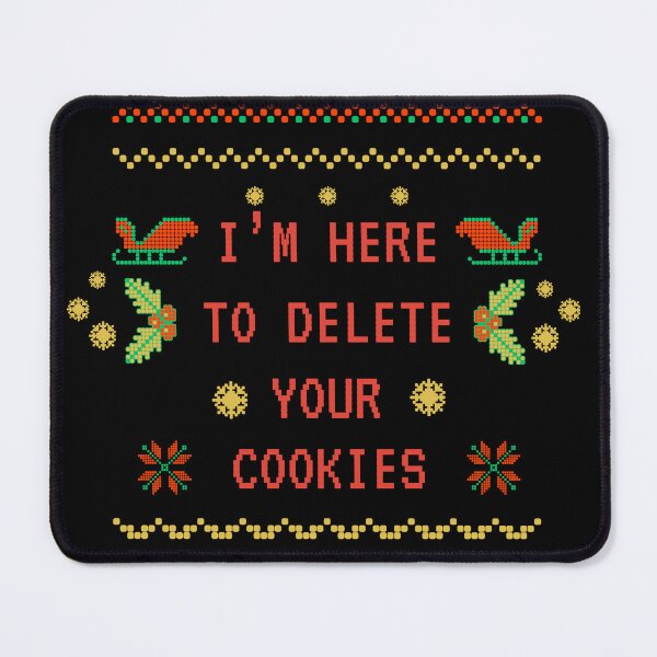 Item preview, Delete Your Cookies Christmas Programmer Humor designed and sold by chapir.