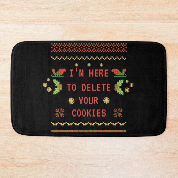 Item preview, Delete Your Cookies Christmas Programmer Humor designed and sold by chapir.