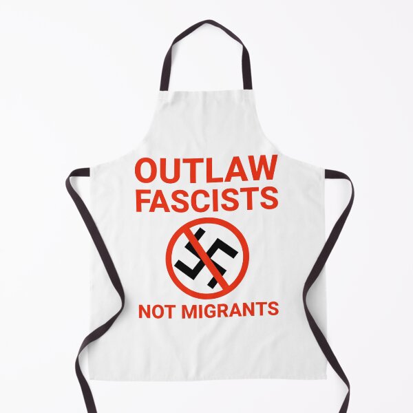 Item preview, Outlaw fascists not migrants  designed and sold by Rachel the Artist .