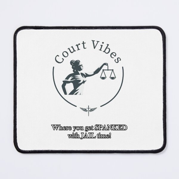 Item preview, Spanked with Jail Time designed and sold by CourtVibes.